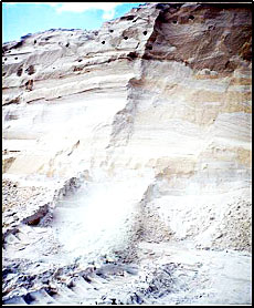 Суцькаўскія пясчана-жвіравыя камлыгі кангламератаў